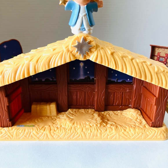 Fisher Price Little People 2002 Nativity Set With 11 Figures No Tree Or Carriage - Picture 9 of 10
